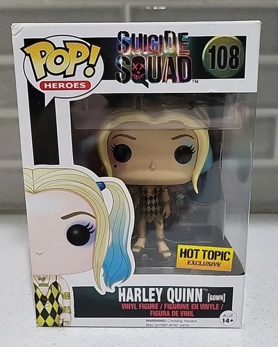 Funko Pop! DC Universe Suicide Squad Harley Quinn Hot Topic (Exclusive) #108