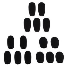 Pack Of 5 Microphone Mic Sponge Windscreens
