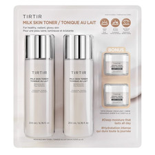 2X TIRTIR MILK SKIN TONER 6.76 OZ EA.  2X TIRTIR CERAMIC CREAM LIGHT 0.5 OZ EA.