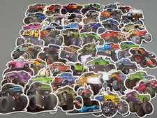 Monster Trucks And Mud Bog Trucks Stickers - 10 Assorted Stickers Per Purchase Monster Trucks And Mud Bog Trucks Stickers - 10 Assorted Stickers Per Purchase