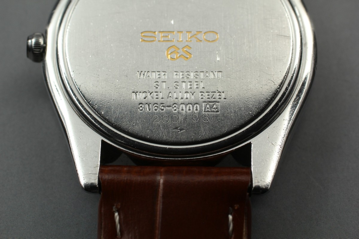 Vintage 1992 *Exc+5* Grand Seiko 8N65-8000 SBGG003 35mm Quartz