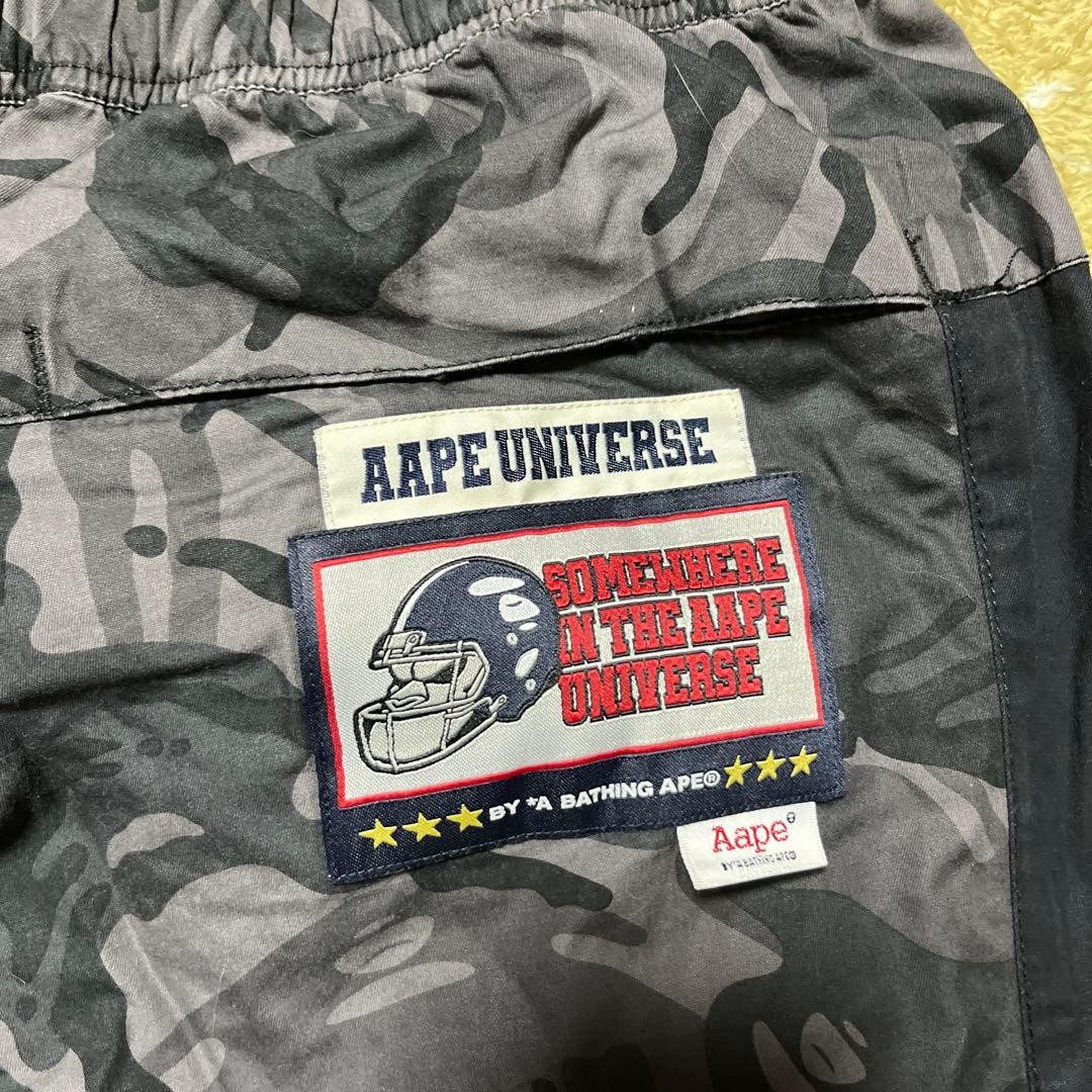 A BATHING APE BAPE Cotton Camouflage 2way Cargo Pants Black S BA0226215 thumbnail 7