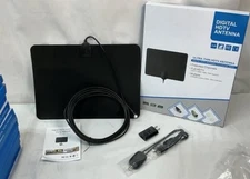 Digital HDTV Antenna 1080P 4K | 150-Mile Range | Amplifier | Ultra-Thin 