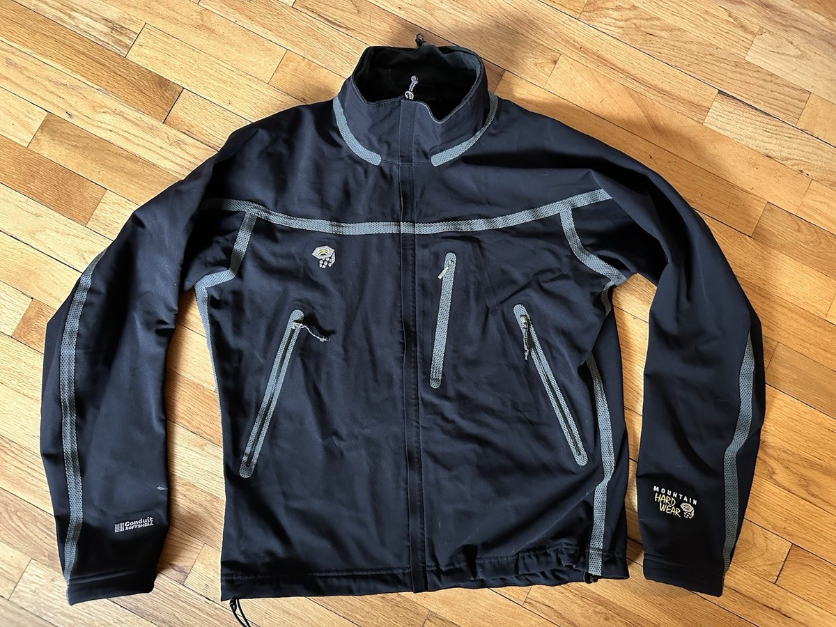 mountain hardwear men's CONDUIT SOFTSHELL Sport Shell jacket M | eBay