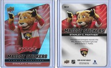 2025-26 Upper Deck MVP Mascot Stickers #MS-11 Stanley C Panther Florida Panthers