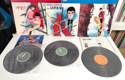 JAPAN LP Yuji Ohno - Lupin Third III The 3rd Rupan Sansei OST Jazz Funk bgm