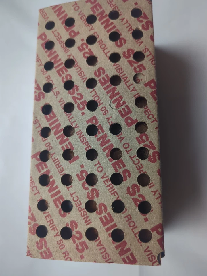 Bank Box of 50 Circulated Penny Rolls unopened and unsearched. Soon to be Gone. - Image 3 of 4