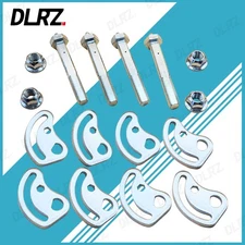 2Pcs Front Upper Alignment Camber Bolt Kit For 1999-2019 GMC Sierra1500 Cadillac