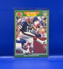 1989 Pro Set Scott Norwood Rookie Buffalo Bills #25 NFL Football Card. rookie card picture