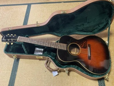 Akustikgitarre Gibson L-00 1938 Vintage Sunburst und Hartschalenkoffer