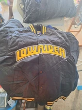 Lowrider Vintage Men's Golo Hoodie Jacket Size M Black