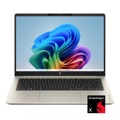 HP - OmniBook 3 - 14'' 2K Touchscreen Laptop - Snapdragon X - 16GB Memory - 51...
