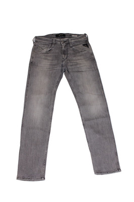 Replay Hyperflex Anbass M914Y - Mens Jeans Grey Denim - W29 L30
