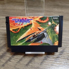 GRADIUS II 2 Japan Famicom w/ Box No Manual KONAMI NES Tested