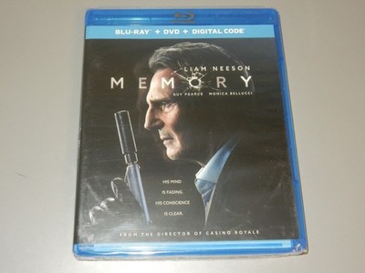 BRAND NEW & SEALED   *MEMORY*  LIAM NEESON  BLU-RAY & DVD & DIGITAL