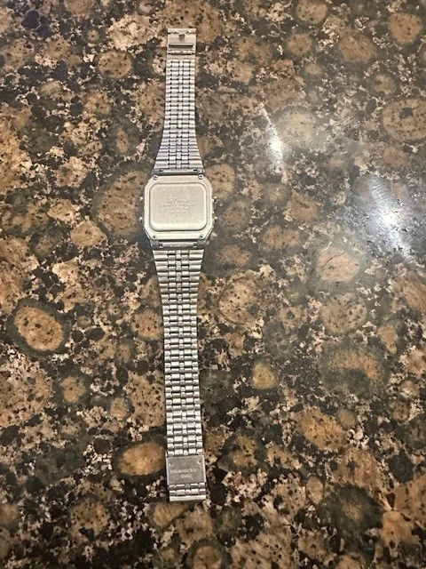 Casio Watch A500WE Mens Retro Digital World Time, photo 2 of 5