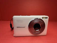 VIVITAR PopSnap Digital Camera VEC S124 2.4" Screen 1080 HD - White Tested