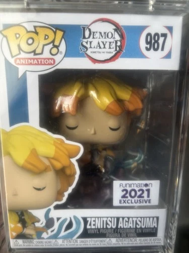 Funko Pop! Vinyl Demon Slayer Zenitsu Agatsuma 987 Funimation Exclusive Figure