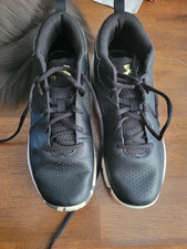 Kids Under Armour Shoes Humble Black/Gold Size 7 Youth
