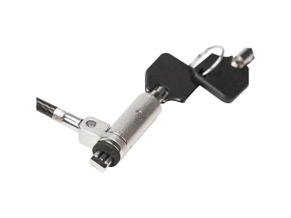 Rocbolt R20 Slim Laptop Security Cable w/ Key Lock & 2 Keys 10mm Lock Head - Image 4 of 4