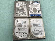 (Lot of 4) Mixed Brand 500GB 5400RPM Laptop 2.5" SATA Hard Drive - HD1174A