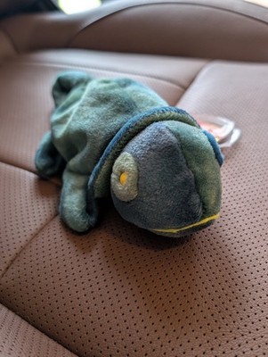 TY BEANIE BABY RAINBOW CHAMELEON GREEN BLUE VERSION PVC PELLETS 1997 NWT
