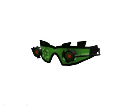 Robl0x | Emerald Noobfinders Heatseeking Hunter Glasses Series 2 - RARE Toy Code