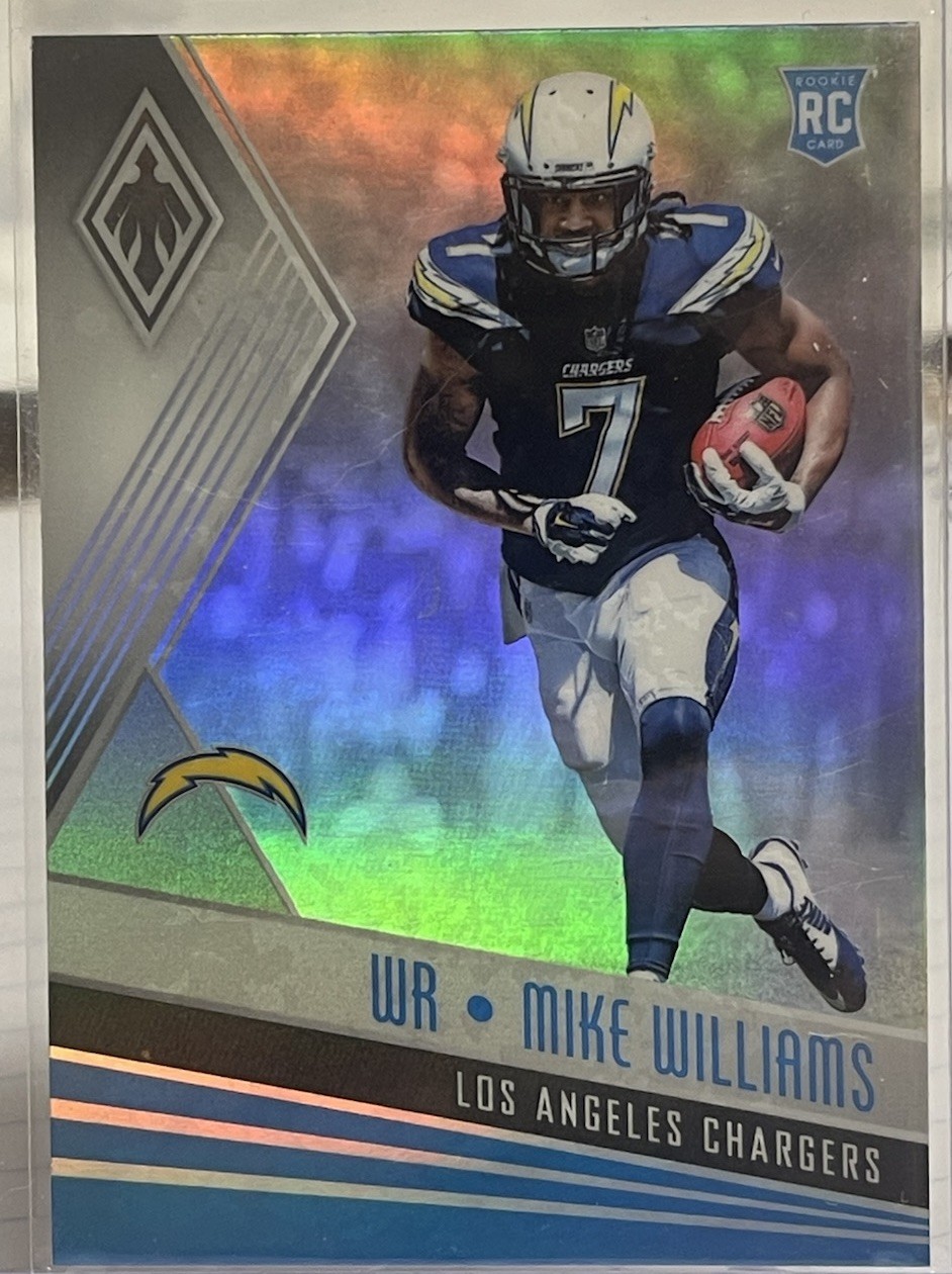 2017 Panini Phoenix Mike Williams Rookie Los Angeles Chargers #122 Clemson RC