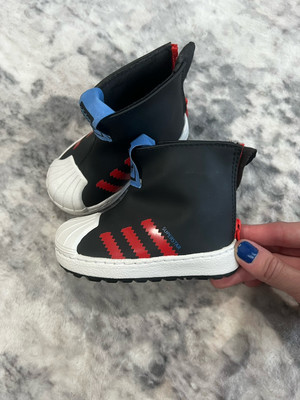 Toddler Adidas Zip Up Boot Size 4C