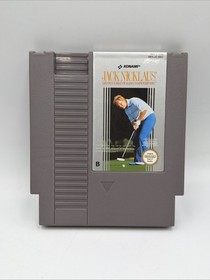 JACK NICKLAUS GOLF / Nintendo NES PAL B FRA / Konami - TRES BON ETAT