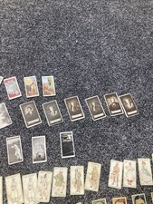 Vintage Ephemera Joblot Cigarette Cards Mixed Vintage