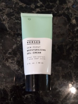 Versed Dew Point Moisturizing Gel Cream Paraben Free Vegan Travel Size  2 Fl oz