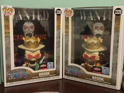 Funko POP! One Piece Wanted Poster Brook #2220 Limited Edition (2 UNITS)