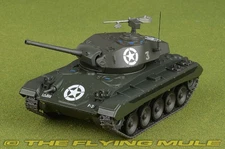 Motor City Classics 1:43 M24 Chaffee US Army 1st Armored Div