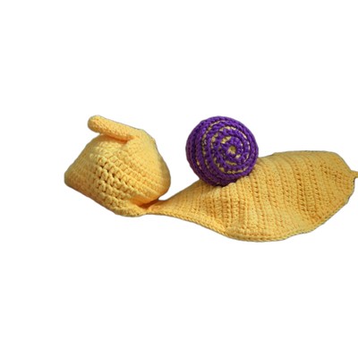 Gestricktes Baby Kostüm (Schnecke)