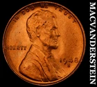 1948-S Lincoln Wheat Cent- Red- Choice Gem Brilliant Uncirculated++++ #J1175