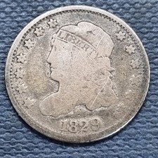 1829 Capped Bust Half Dime 5c Circulated #101832