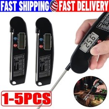 Instant Read Digital Meat Thermometer BBQ Grill Smoker For Kitchen Food Cooking