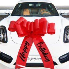Happy Birthday Car Bow,30 Inch Big Car Bow for Car,New House,Birthday Gift,Birth