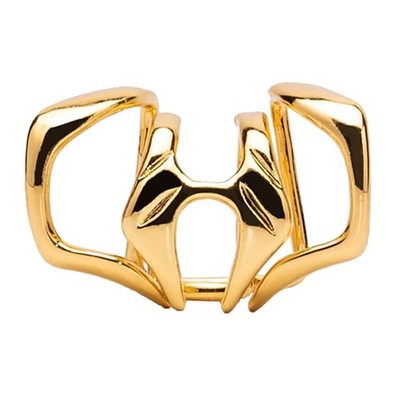 Future Design Wickel Lippenmanschette Kupfer Nicht Piercing Punk Gesicht Schmuck