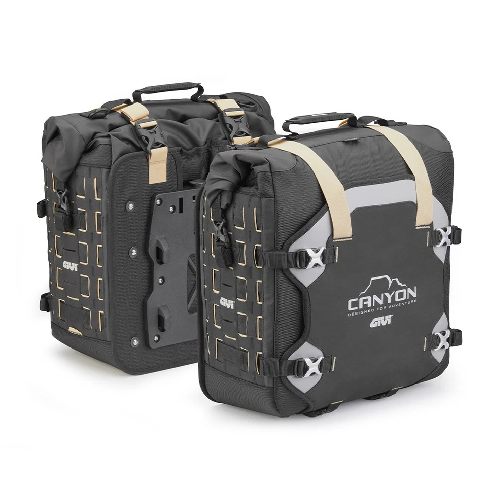 GIVI GRT709B Canyon Range Paire Sacs Latéraux Gravel-T Moto 35 35 LTR