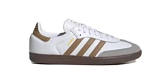 Adidas Samba OG Mens White Brown Desert Casual Shoes JH8796 Sz 7