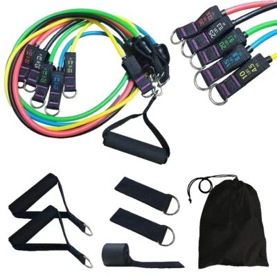 Resistance Bands Set - Wourkout Excercise Bans for Home Gym and Fitness