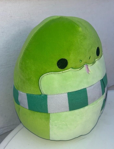 Squishmallows 10 Zoll Slytherin Schlange Harry Potter Zauberer Plüsch grüner Schal, NEU Neu mit Etikett - Bild 5 von 15