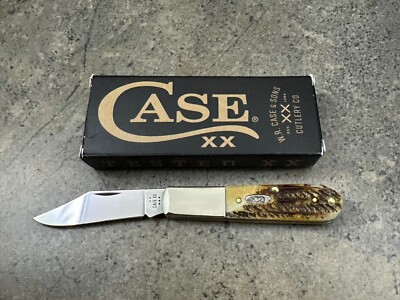 Case XX 6.5 BoneStag Barlow Pocket Knife 6220 SS 65339 6.51009 1/2