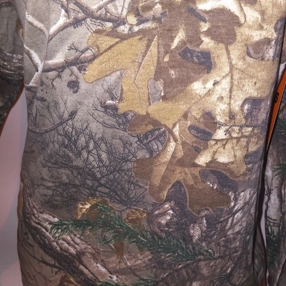 Camiseta Field & Stream Real Tree camuflaje mujer manga larga verde camuflaje Foto 2 de 4