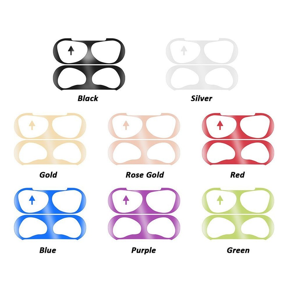 Charging Box Dustproof Film Protective Metal Dust Guard Sticker For