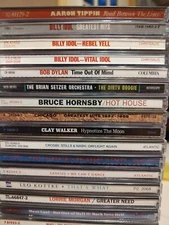 $3.99 Each! Cheap Shipping 80s 90s Hard Rock  ZZ Top Meatloaf Pink Floyd Police