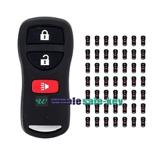 Lot of 50 New Replacement Keyless Entry Car Remote Key Fob Clicker For Kbrastu15