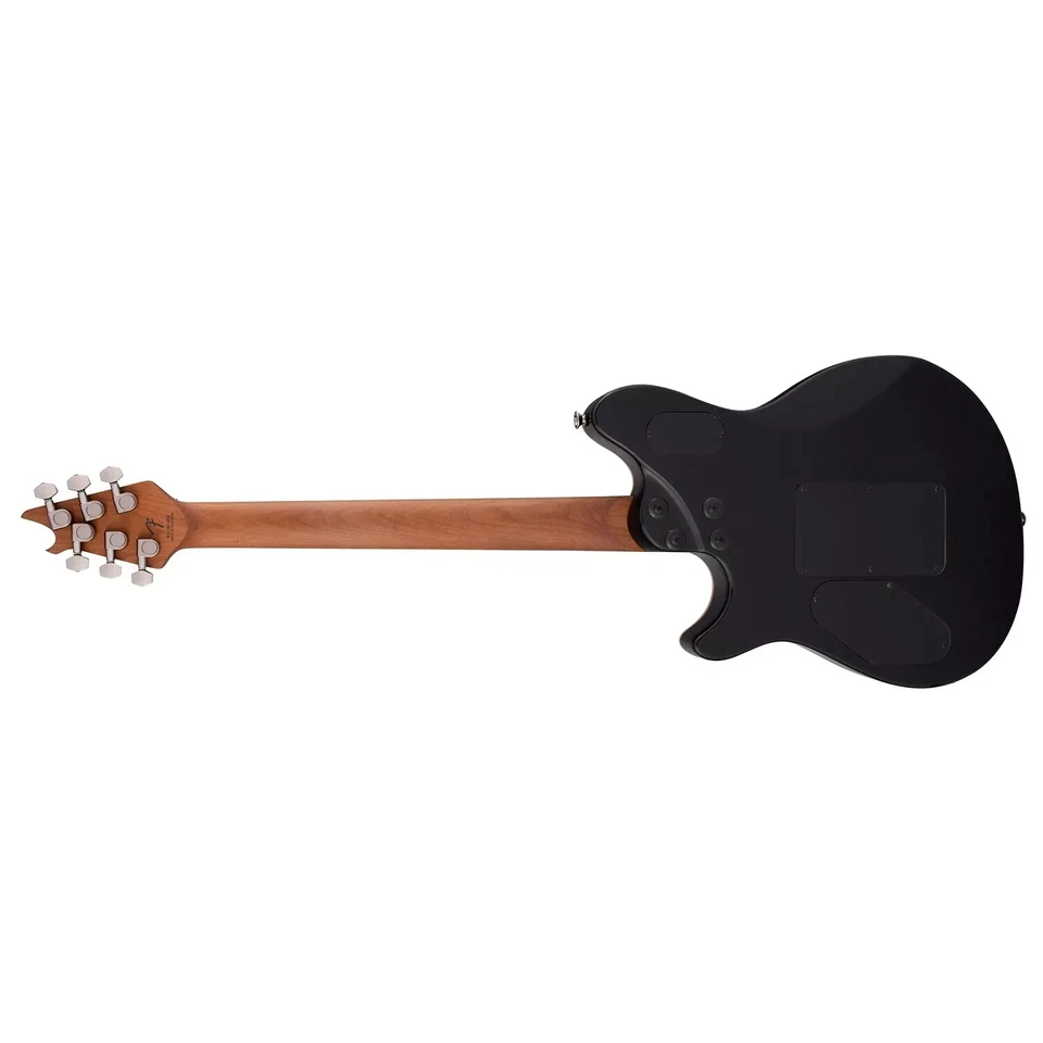 Гитара EVH Wolfgang WG Standard QM, доска из обожженного клена, стеганое одеяло с черным выцветанием - Изображение 2 из 4